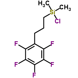 3-(pentafluorophenyl)propyldimethylchlorosilane