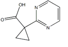 1-(pyrimidin-2-yl)cyclopropane-1-carboxylic acid