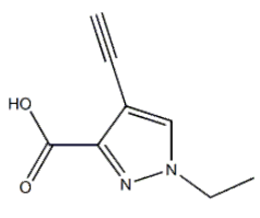1-Ethyl-4-ethynyl-1H-pyrazole-3-carboxylic acid