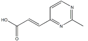(2E)-3-(2-methylpyrimidin-4-yl)acrylic acid