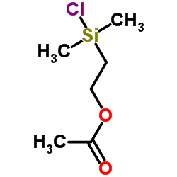 2-[Chloro(dimethyl)silyl]ethyl acetate