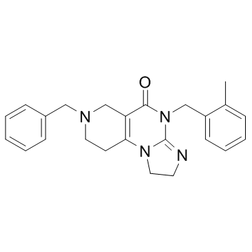 4-[5-methyl-4-[(4-methylphenyl)sulfonylmethyl]-1,3-oxazol-2-yl]-N-(pyridin-3-ylmethyl)benzamide