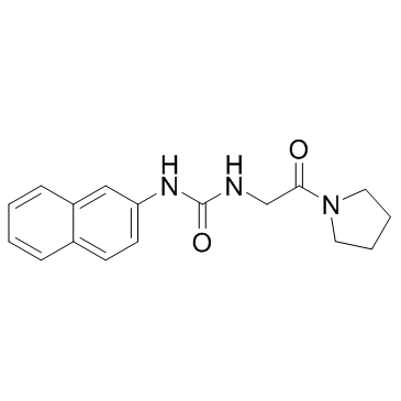 N-2-Naphthalenyl-N'-[2-oxo-2-(1-pyrrolidinyl)ethyl]urea