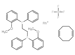 (r,r)-(-)-1,2-bis[(o-methoxyphenyl)(phenyl)phosphino]ethane(1,5-cyclooctadiene)rhodium (i) tetrafluoroborate