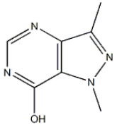 1,3-dimethyl-1H-pyrazolo[4,3-d]pyrimidin-7-ol