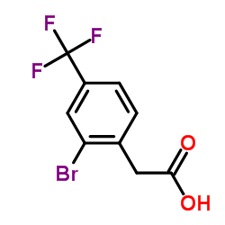 [2-Bromo-4-(trifluoromethyl)phenyl]acetic acid