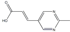 (2E)-3-(2-methylpyrimidin-5-yl)acrylic acid