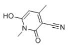 1,4-Dimethyl-3-cyano-6-hydroxypyrid-2-one