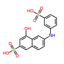 4-hydroxy-6-(3-sulfoanilino)naphthalene-2-sulfonic acid