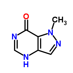 1-Methyl-1H-pyrazolo[4,3-d]pyrimidin-7-ol