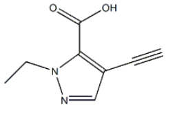 2-Ethyl-4-ethynyl-2H-pyrazole-3-carboxylic acid