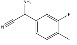 Amino-(3-fluoro-4-methyl-phenyl)-acetonitrile
