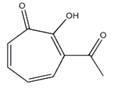 2,4,6-Cycloheptatrien-1-one, 3-acetyl-2-hydroxy-
