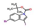 tert-butyl 5-bromo-3-iodoindole-1-carboxylate