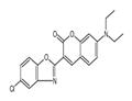 2H-1-Benzopyran-2-one, 3-(5-chloro-2-benzoxazolyl)-7-(diethylamino)