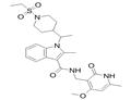 	1-(1-(1-(ethylsulfonyl)piperidin-4-yl)ethyl)-N-((4-methoxy-6-methyl-2-oxo-1,2-dihydropyridin-3-yl)methyl)-2- methyl-1H-indole-3-carboxamide pictures