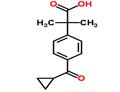 	4-(Cyclopropylcarbonyl)-α,α-dimethylbenzeneacetic Acid