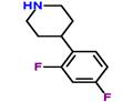 4-(2,4-Difluorophenyl)piperidine pictures