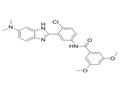 N-[4-chloro-3-[6-(dimethylamino)-1H-benzimidazol-2-yl]phenyl]-3,5-dimethoxybenzamide pictures