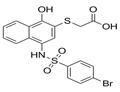 Acetic acid, 2-?[[4-?[[(4-?bromophenyl)?sulfonyl]?amino]?-?1-?hydroxy-?2-?naphthalenyl]?thio]?-