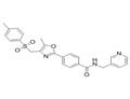 4-[5-methyl-4-[(4-methylphenyl)sulfonylmethyl]-1,3-oxazol-2-yl]-N-(pyridin-3-ylmethyl)benzamide