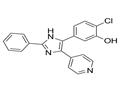 2-chloro-5-(2-phenyl-5-pyridin-4-yl-1H-imidazol-4-yl)phenol