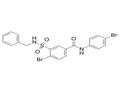 	3-(Benzylsulfamoyl)-4-bromo-N-(4-bromophenyl)benzamide