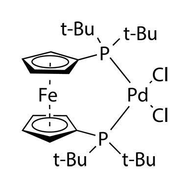 Dichloro[1,1'-bis(di-t-butylphosphino)ferrocene]palladium(II),98%
