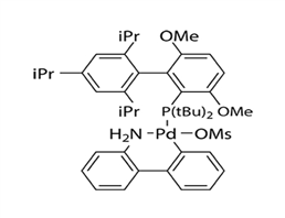 Methanesulfonato(2-di-t-butylphosphino-3,6-dimethoxy-2',4',6'-tri-i-propyl-1,1'-biphenyl)(2'-amino-1,1'-biphenyl-2-yl)palladium(II) / t-BuBrettPhos Pd G3
