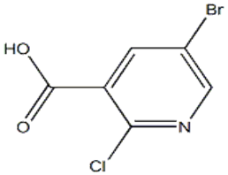 Bromo Chloronicotinic Acid H Nmr