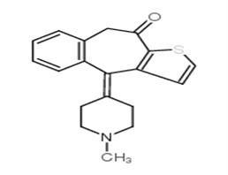 10-(1-methylpiperidin-4-ylidene)-5H-benzo[1,2]cyclohepta[3,4-b]thiophen-4-one