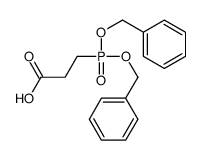 	3-bis(phenylmethoxy)phosphorylpropanoic acid