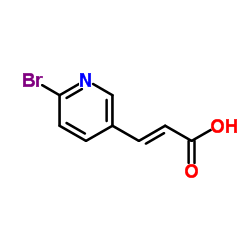 (2E)-3-(6-Bromo-3-pyridinyl)acrylic acid