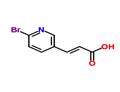 (2E)-3-(6-Bromo-3-pyridinyl)acrylic acid