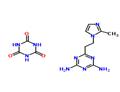 1,3,5-Triazinane-2,4,6-trione - 6-[2-(2-methyl-1H-imidazol-1-yl)ethyl]-1,3,5-triazine-2,4-diamine (1:1) pictures