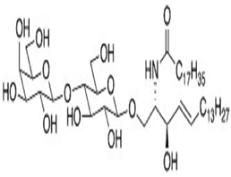 b-Lactosyl-1,1’-N-hexacosanoyl-2’-hexacosamide-4’-octadecene-1’,3’-diol                Synonym:?b-LacCer