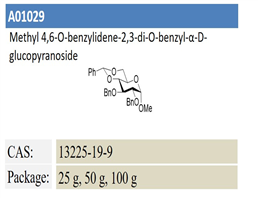 Methyl 4,6-O-benzylidene-2,3-di-O-benzyl-α-D-glucopyranoside