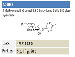 4-Methylphenyl 3-O-benzyl-4,6-O-benzylidene-1-thio-β-D-gluco pyranoside