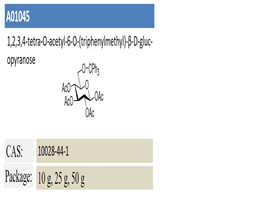 1,2,3,4-tetra-O-acetyl-6-O-(triphenylmethyl)-β-D-gluc- opyranose