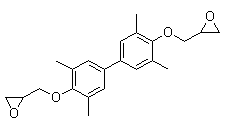 4,4'-Bis(2,3-epoxypropoxy)-3,3',5,5'-tetramethylbiphenyl; Tetramethylbiphenyl diglycidyl ether; Bis(glycidyloxy) tetramethylbiphenyl; 3,3',5,5'-Tetramethyl-4,4'-diphenol diglycidyl ether; 