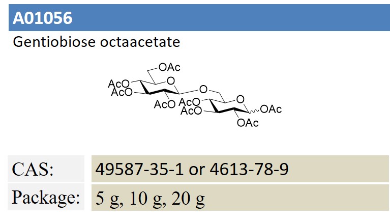 Gentiobiose octaacetate 