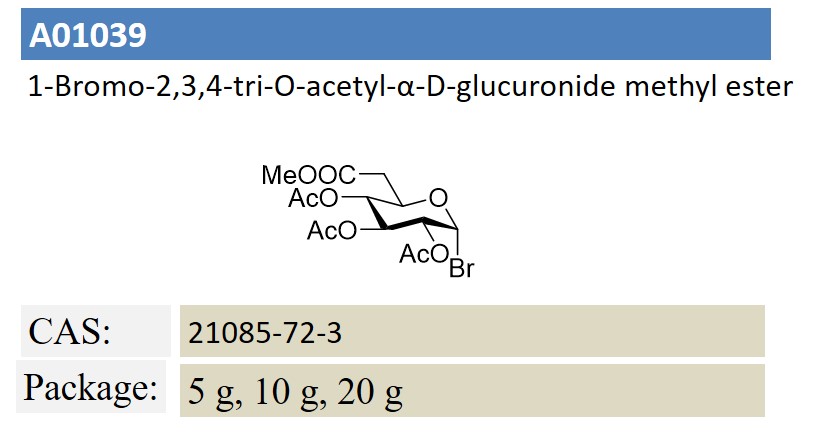 1-Bromo-2,3,4-tri-O-acetyl-α-D-glucuronide methyl ester 