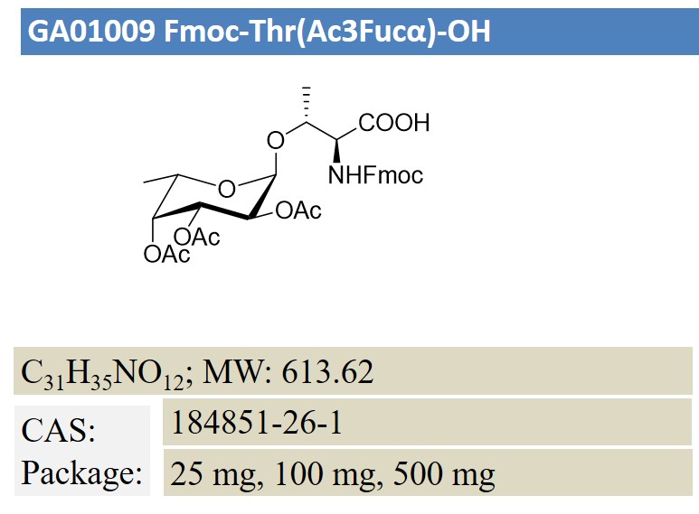 Fmoc-Thr(Ac3Fucα)-OH