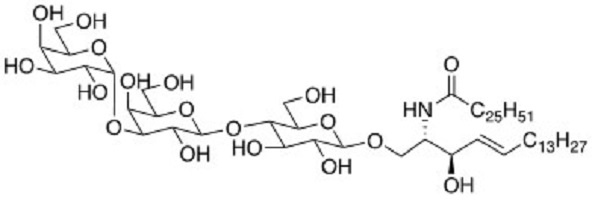 Gala1,3Galb1,4Glc Ceramide                Synonym:?iGb3Cer