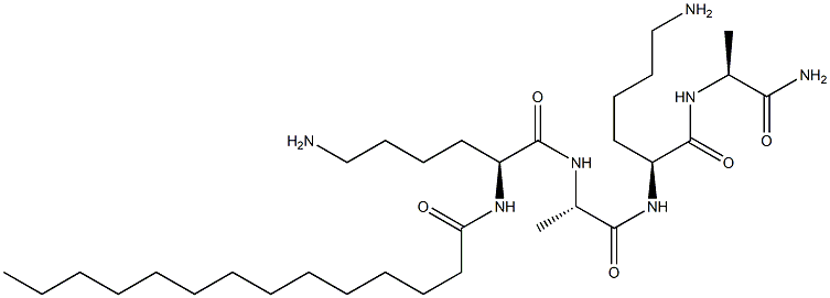 N2-(1-Oxotetradecyl)-L-lysyl-L-alanyl-L-lysyl-L-alaninamide