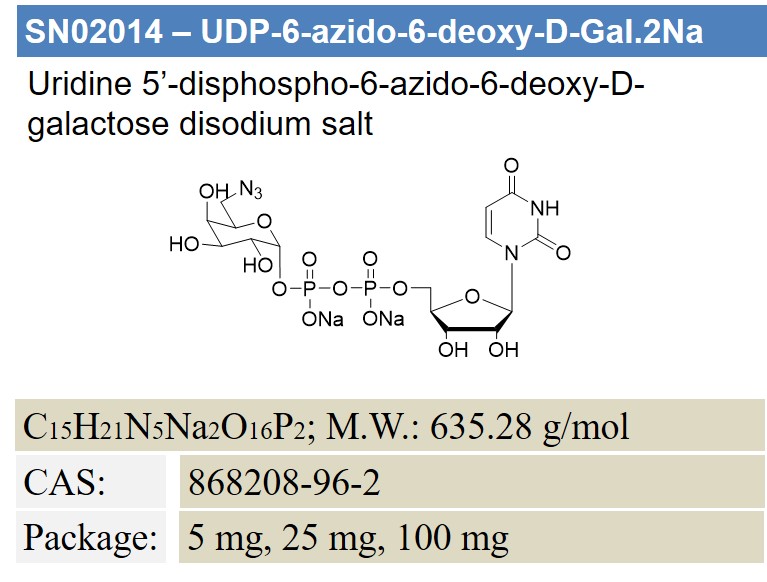 UDP-6-azido-6-deoxy-D-Gal.2Na