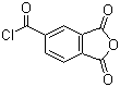 4-Chloroformylphthalic anhydride; 1,2,4-Benzenetricarboxylic anhydride acid chloride; Benzene-1,2,4-tricarboxylic 1,2-anhydride 4-chloride; Trimellitic anhydride acid chloride; TMAC