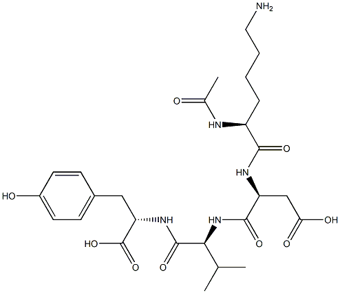 N2-Acetyl-L-lysyl-L-alpha-aspartyl-L-valyl-L-tyrosine