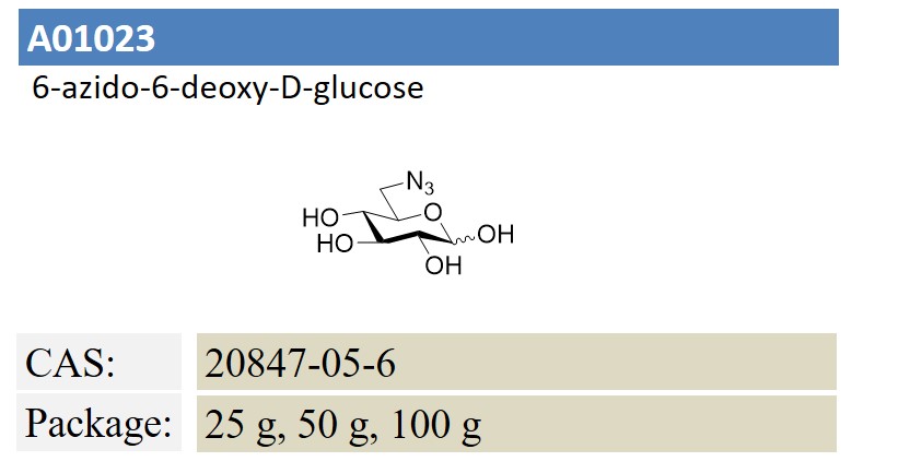 6-azido-6-deoxy-D-glucose 