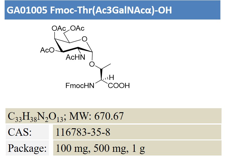 Fmoc-Thr(Ac3GalNAcα)-OH